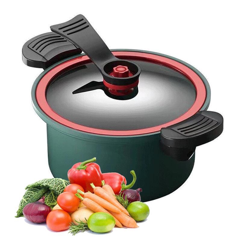 Panci Presto ShuangXiong GZ-000015 | panci presto viral terbaru anti lengket 3,5liter | Premium Teflon Pressure Cooker Pot | Panci Presto Serbaguna | FMS