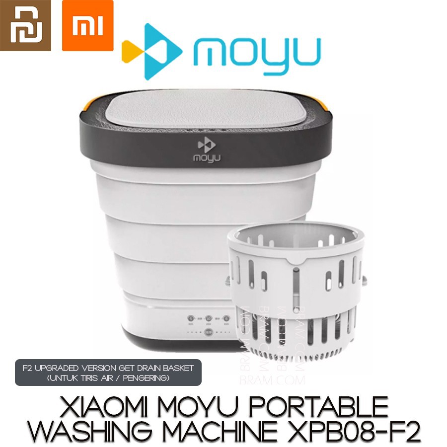 Складное ведро с функцией стирки xiaomi moyu xpb08 f1