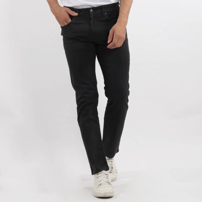 Edwin Celana Chinos Pria Monaco Slim Fit Stretch Dark Grey