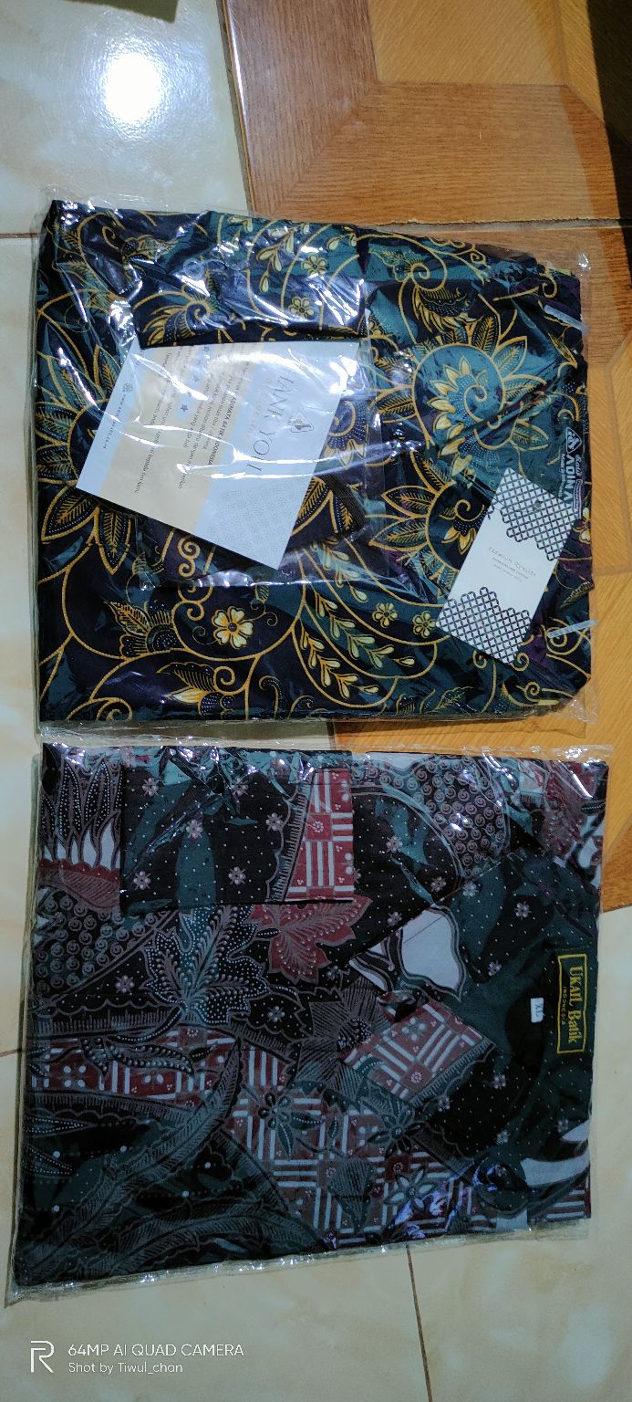 Dwi Peksi Kemeja Batik Pria Full Furing Bahan Katun Halus Primisima