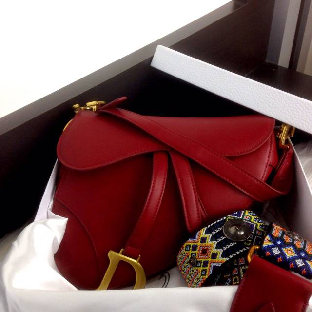 Christian Dior Saddle Leather Bag Spring Summer 2018