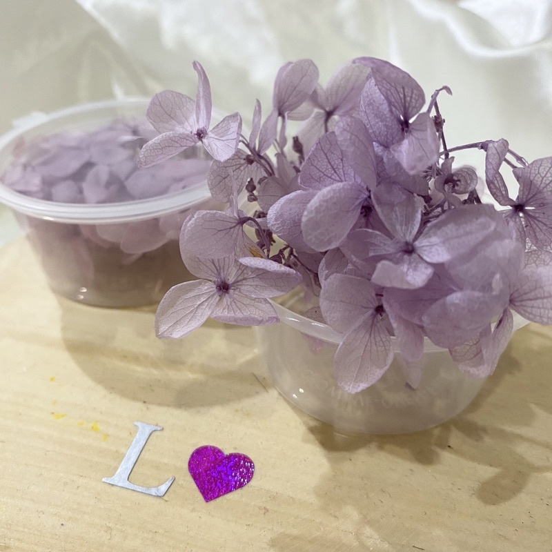 1 gram / 2 gram Preserved Hydrangea / Dried Flower Awetan / Bunga Kering