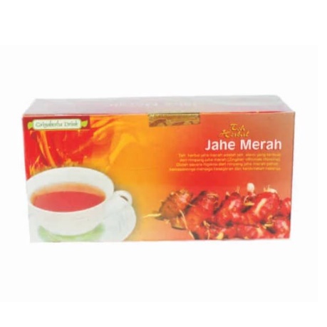 TEH HERBAL JAHE MERAH mengobati ejakulasi dini dan pegal linu dengan teh jahe merah alami berkualitas