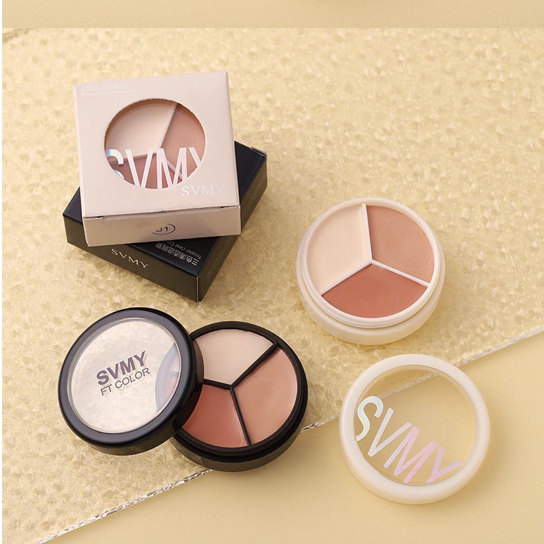 SVMY Concealer Contour 3 in 1 Natural Corrector Light Skin Color LA188 5172