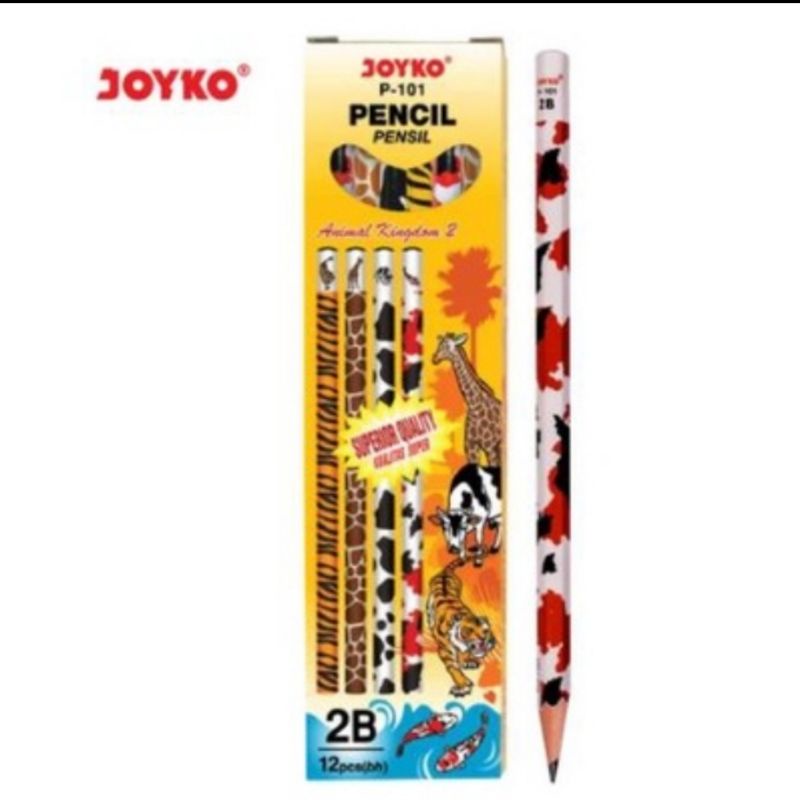

Pensil 2B Joyko Animal Kingdom P-101