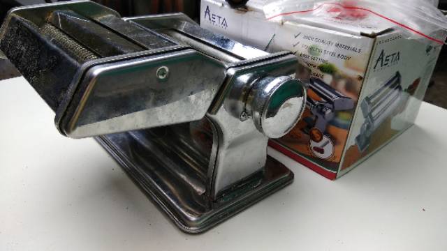 Pasta Maker Asta Alat Membuat Pasta Mie Lengkap dengan Alat Pemotong &amp; Cetak Pasta Termurah TERBAIK