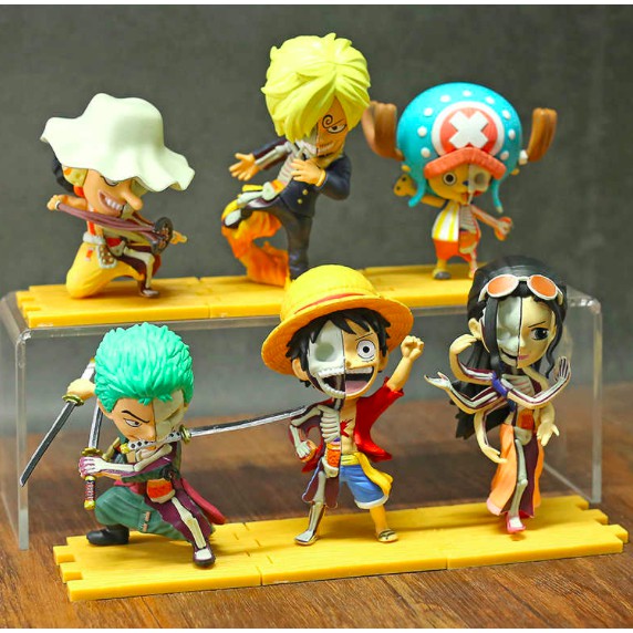 Action Figure Set One Piece Hidden Dissectibles Series 1