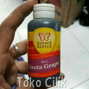 

pasta/kupu/santa grape/anggur/ungu/wangi/warna/rasa/perisa/makan/minum