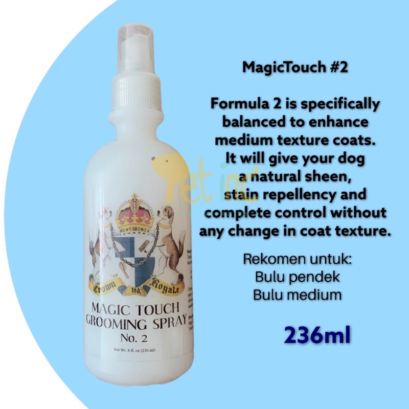 Magic touch crown royal formula 2