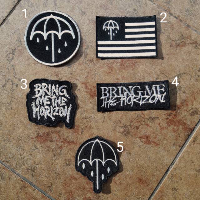 BMTH PATCH BORDIR KEREN