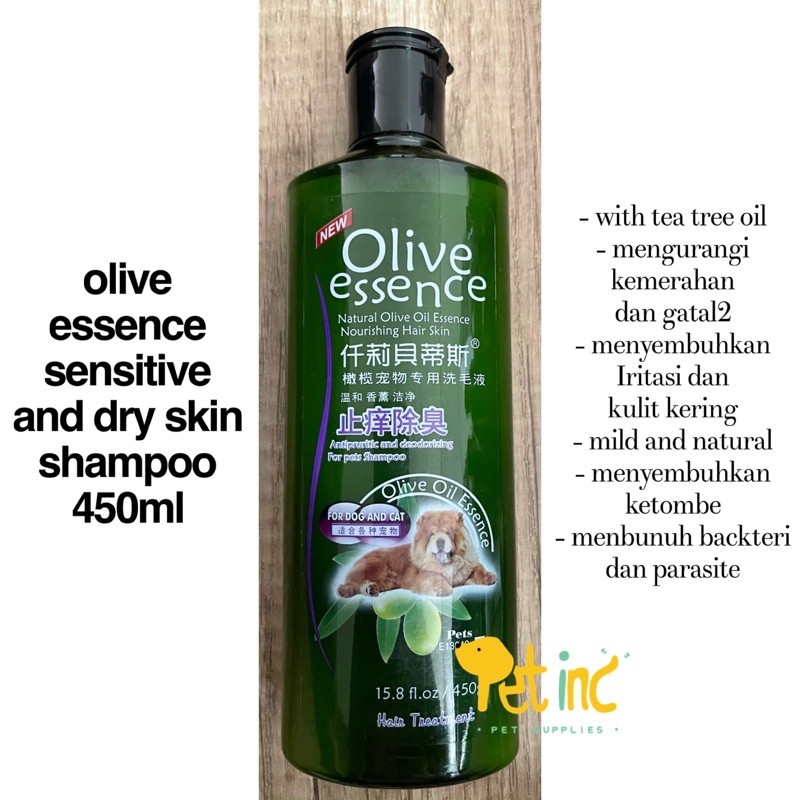 Olive essence shampoo sensitive and dry skin 450ml