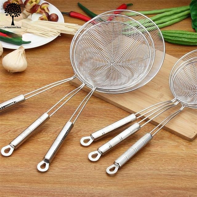 Saringan Minyak Tirisan Goreng Serokan Masak Stainless Tahan Panas / RH-2182