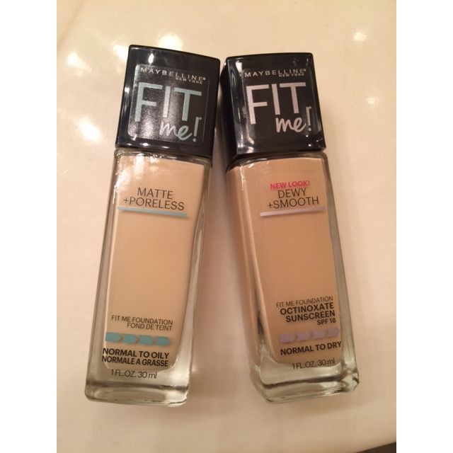 Foundation Fit Me! Matte+Poreless Maybeline