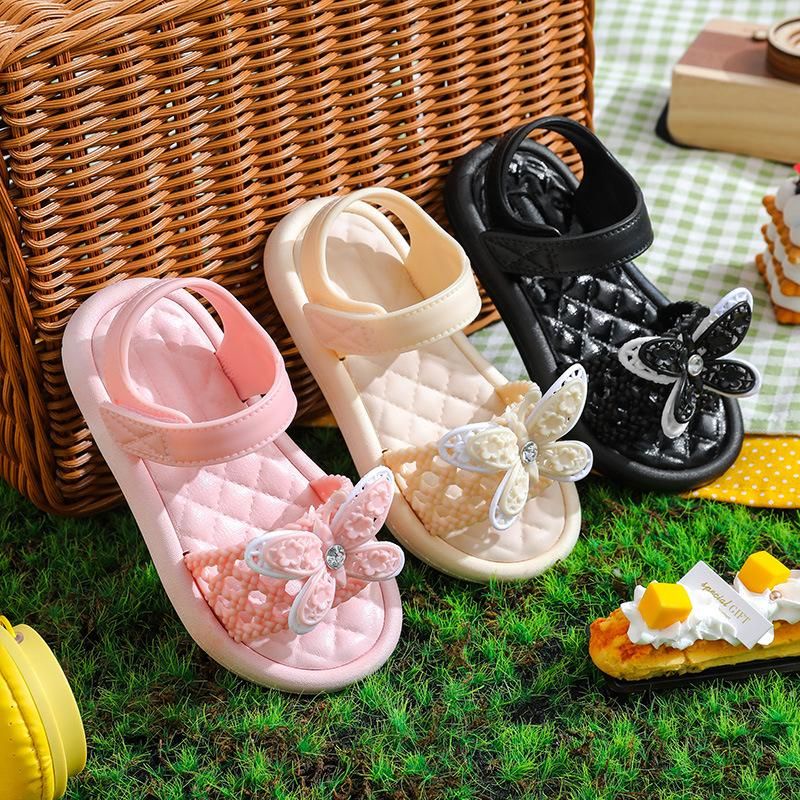 Sandal Jelly Anak Pita Brukat Import Higt Quality S2