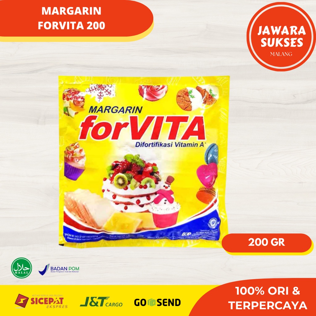 

Margarin Forvita 200gr | Margarine kemasan