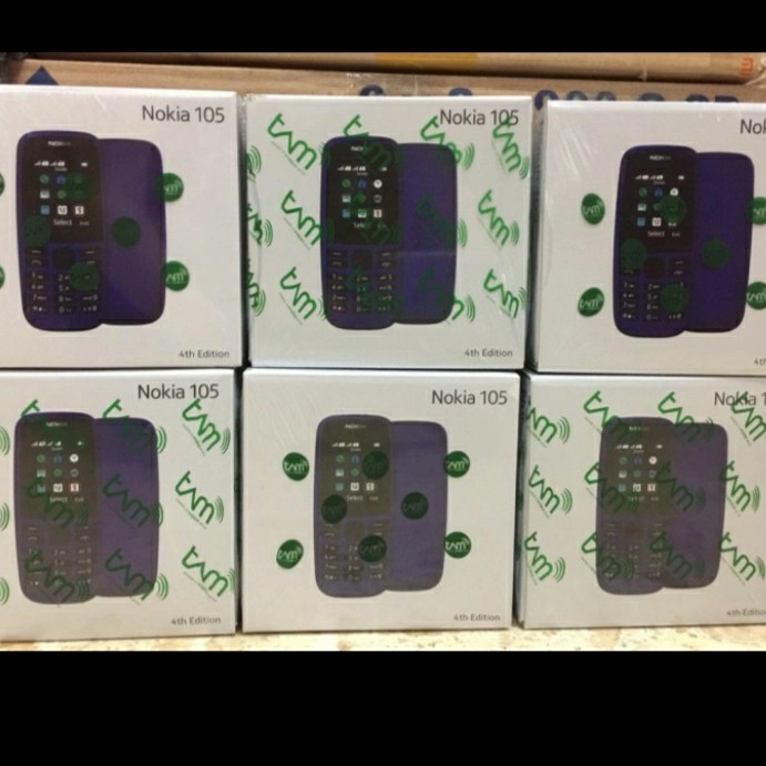 HP nokia 105 dual sim - Hitam