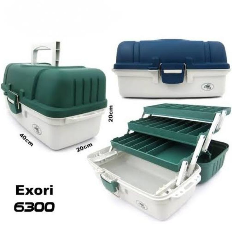 Tackle Box EXORI 6300 (3 susun)