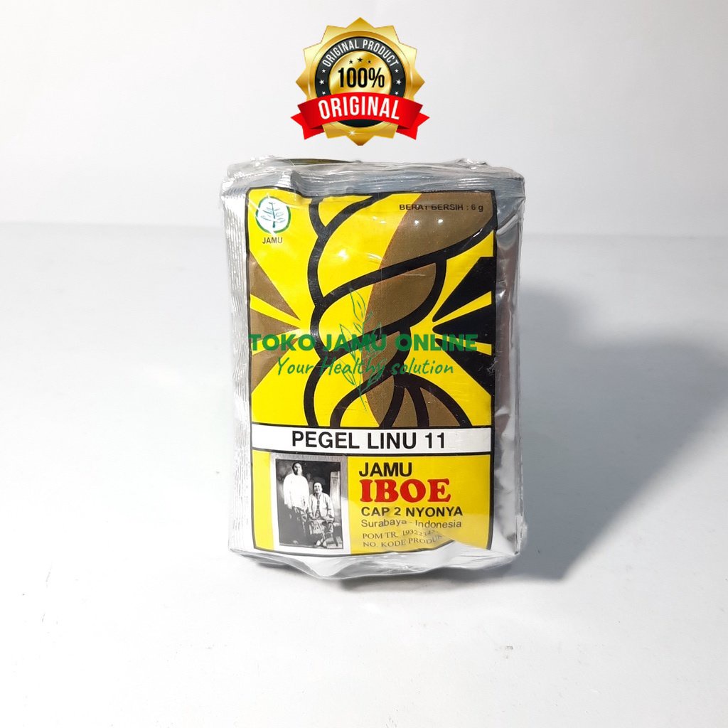 

Jamu Pegal Linu Cap Iboe - Membantu Meredakan Pegal Linu (Isi 10 Sachet)