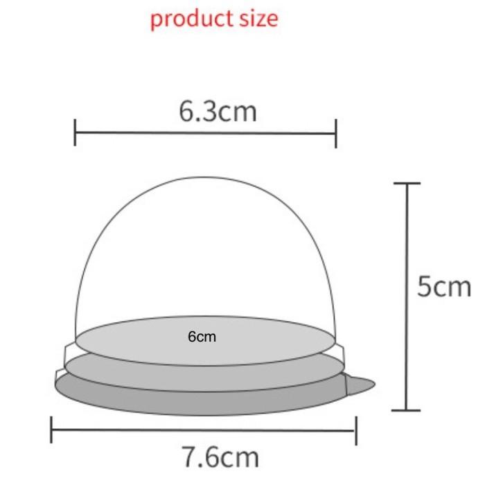 

Plastik Tray Mika Bulat Emas Packaging Kue Set 070