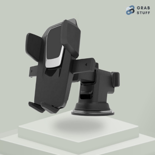 Car Holder Smartphone Transformer / Tempat Hp Mobil Dudukan Handphone Car Tripod Stand Penjepit Penyangga Hp Di Mobil / Holder Hp Mobil Robot Original Tempat Dudukan Smartphone HP GPS di Kaca Dashboard Mobil / Stand Holder Hp Mobil Kuat Leher Panjang