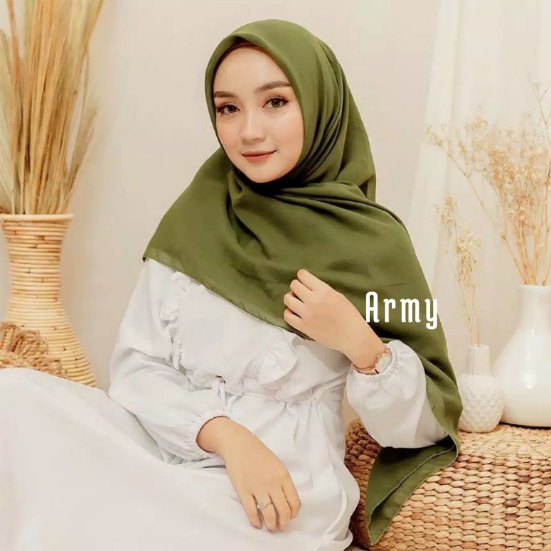HAYFA - Bella Square Premium Pollycotton Square Ada Merk Asli Bella Square Jilbab Segi Empat Hijab Kotak Kerudung Tegak dan Rapi Murah Ga Bikin Ribet COD Terkini Viral Cocok Untuk Acara Formal Maupun Non Formal Termurah Surabaya Jakarta Pekalongan