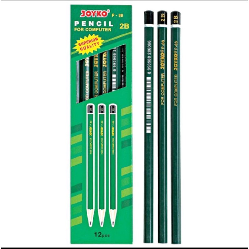 

Pensil joyko 2B for computer P 88 1pack