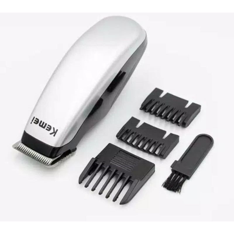 Alat pencukur rambut elektrik hair trimmer shaver rechargeable Kemei KM 666