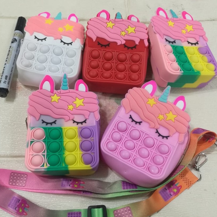 [TULALA SHOP] TAS POP IT | TAS POP IT MURAH | TAS POP IT SELEMPANG | TAS POP IT UNICORN | TAS POP IT ANAK | TAS POP IT ANAK MURAH