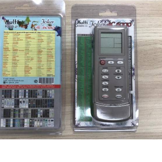 ✥ Remote ac multi universal joker ac 5000/6000 ✶