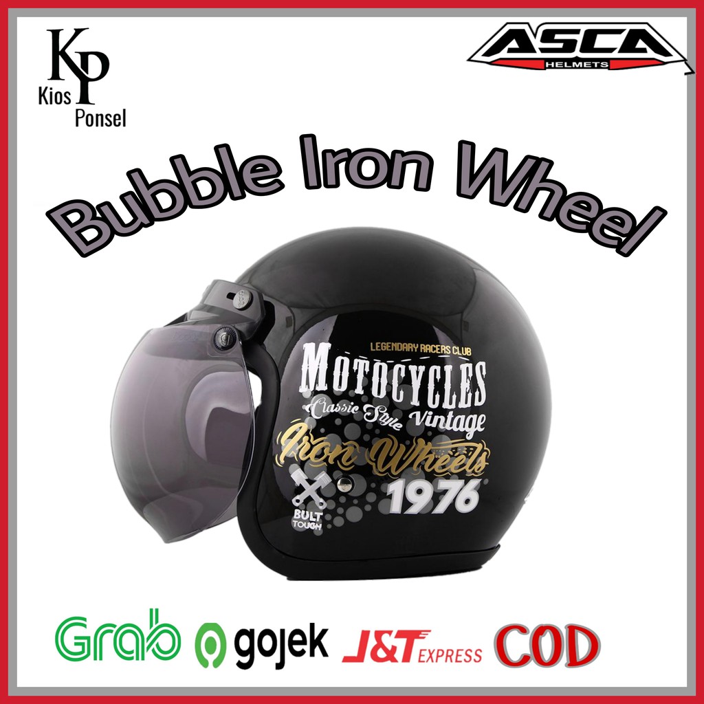 Asca Helm Bogo Bubble Iron Wheel