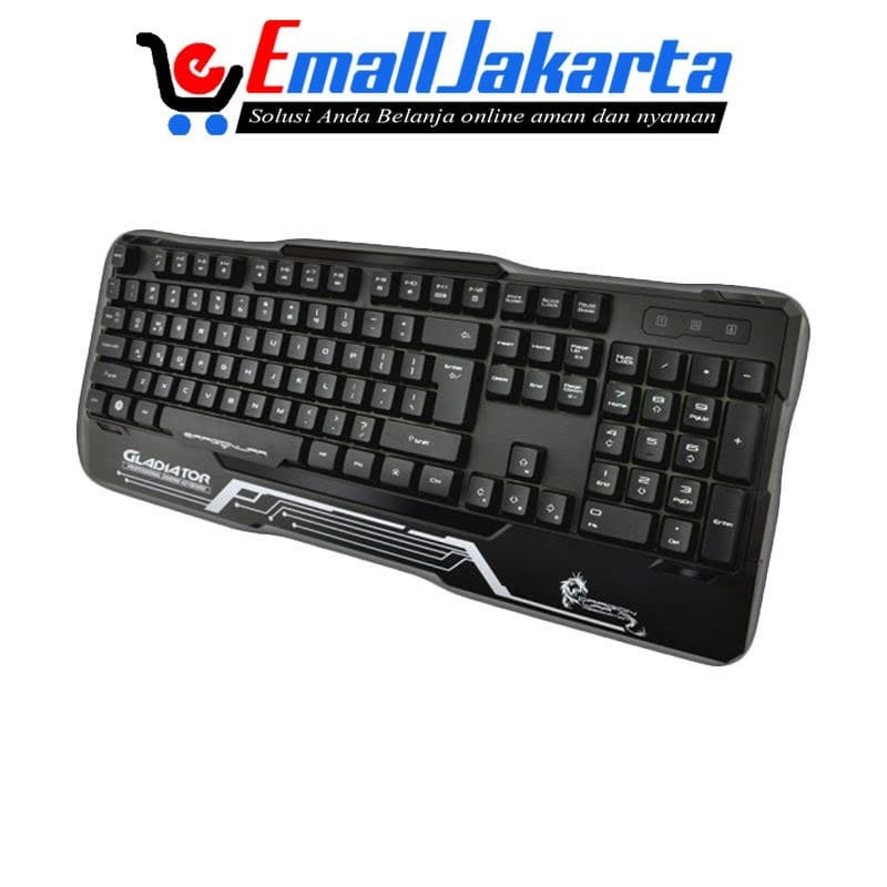 Keyboard Gaming Semi Mechanical Dragonwar Gladiator GK-008-BK-EHG / KE-008(GK)