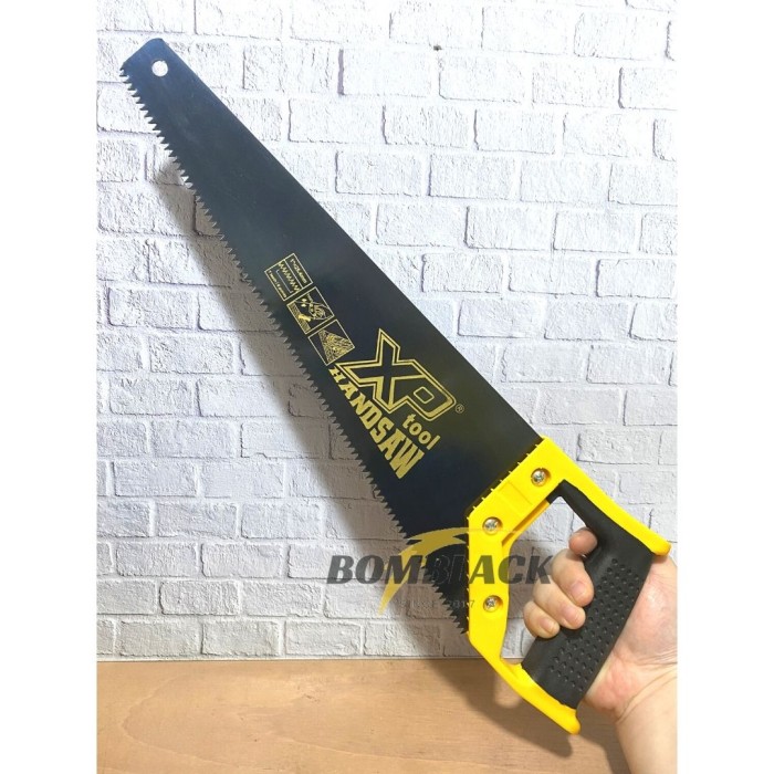 Gergaji Kayu 14 inch 350mm Gagang Fiber Tidak Licin XP TOOL MURAH