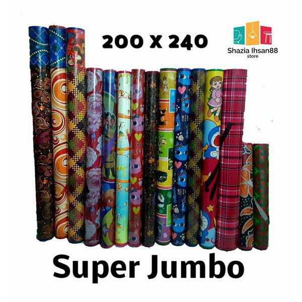Karpet Lantai Karakter Spon Plastik Super Jumbo 200X240
