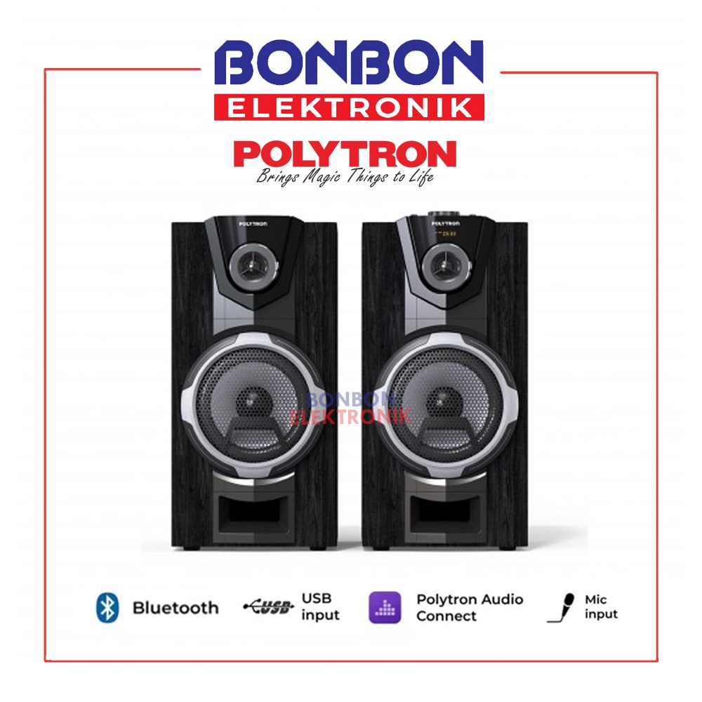 Polytron Active Speaker Bluetooth PAS-8F12 / PAS8F12