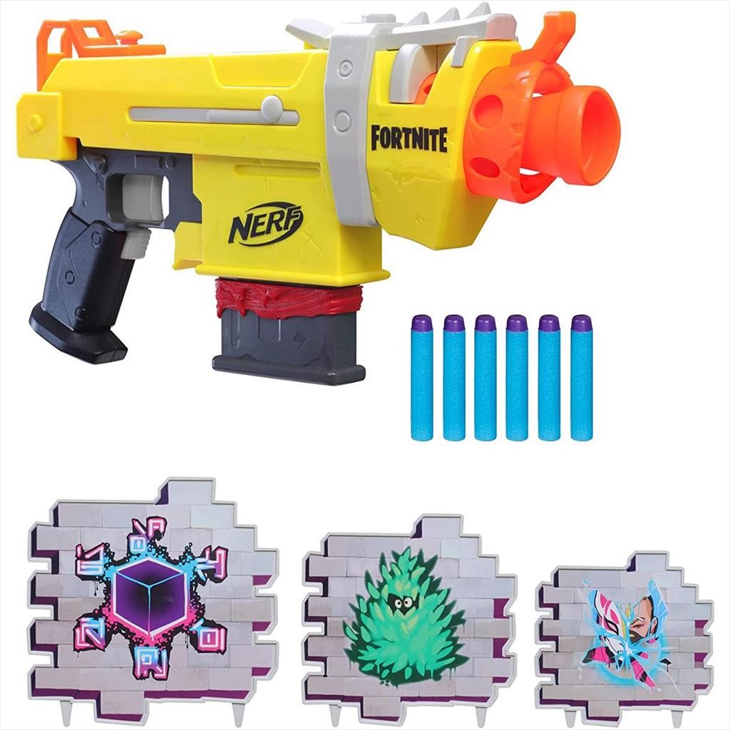 NERF Fortnite SMG-L Motorized Blasting Hasbro E9760