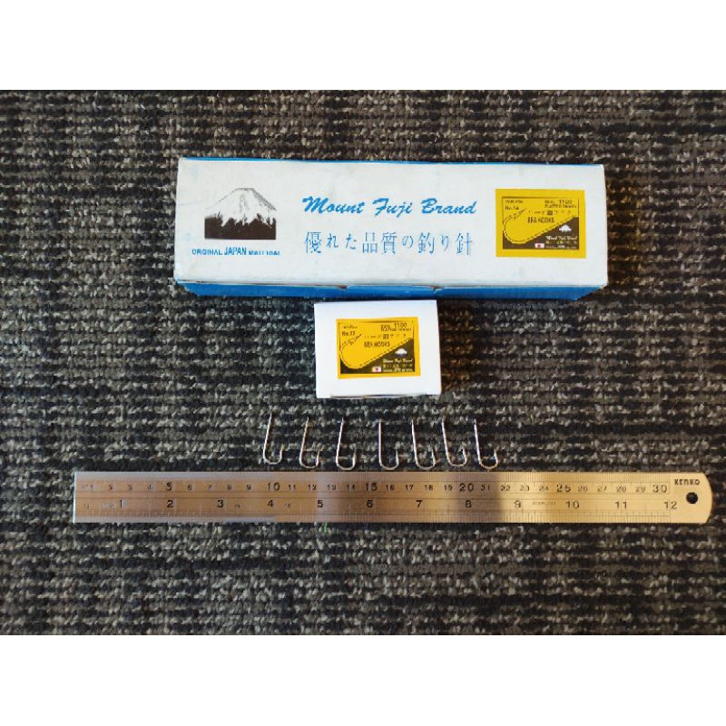 MATA KAIL STAINLESS STEEL SEA HOOKS MOUNT FUJI ORIGINAL JAPAN MATERIAL KUAT