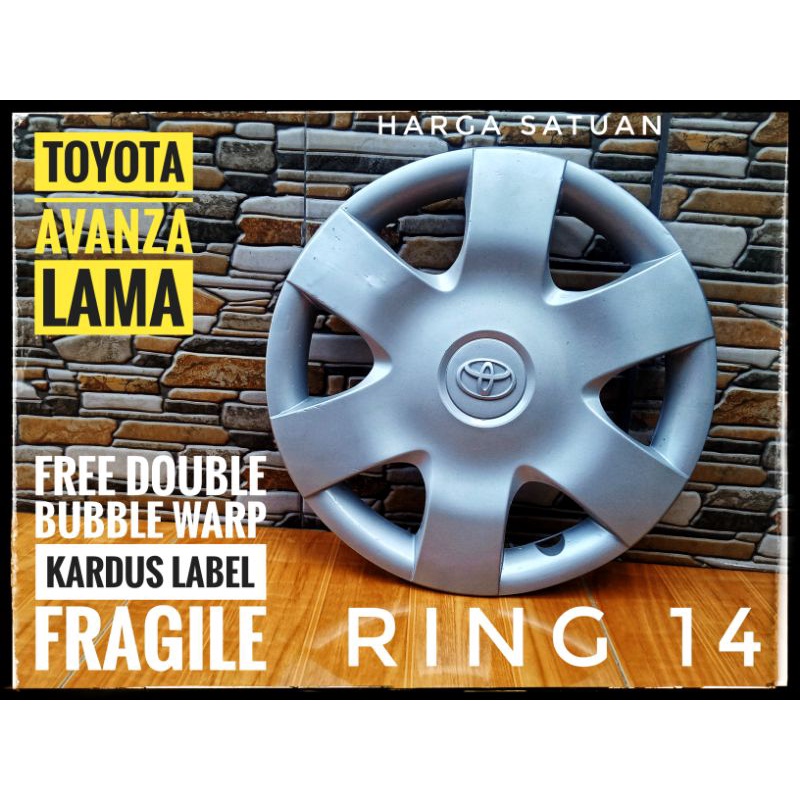 dop avanza lama ring 14 harga satuan