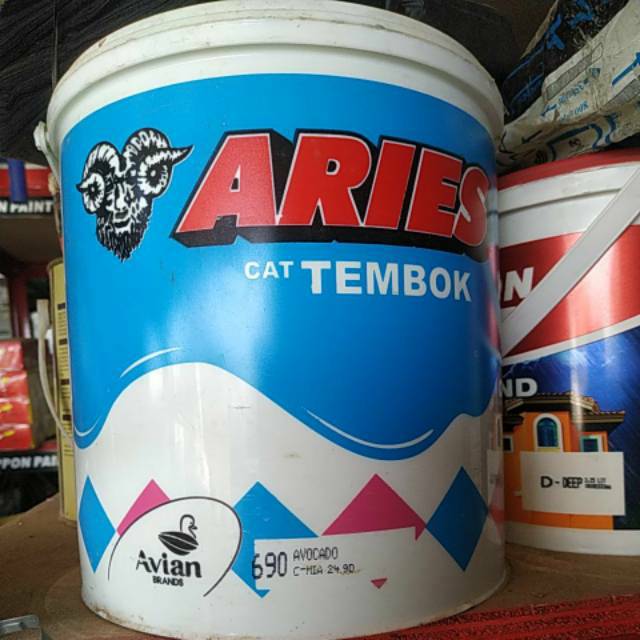  CAT TEMBOK ARIES  5kg Shopee Indonesia