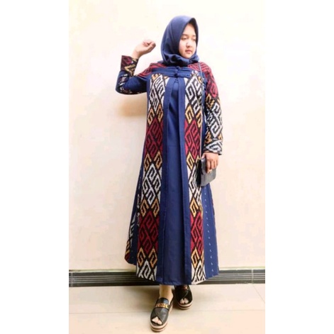 GAMIS.TENUN.MODEL.CARDIGAN