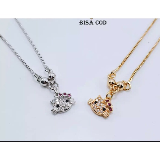 KALUNG HELLO KITTY DAN ANTING HELLO KITTY UNTUK ANAK ANAK