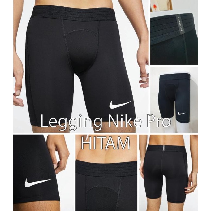 BISA COD Celana Legging Sports Premium Pendek Pria Nike Pro Shorts Men Gym