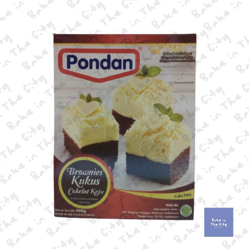 

Premiks Pondan Brownies Kukus / Brownies Kukus Cokelat Keju - 400gr