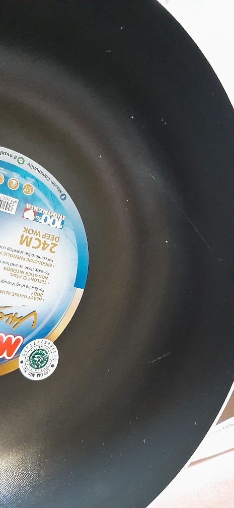 Deep Wok Frypan 24cm Maxim Valentino