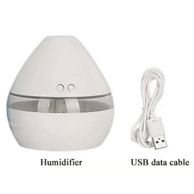 Humidifier Purifier Diffuser Aromatherapy Night Light 300ml Pelembab Udara Ruangan