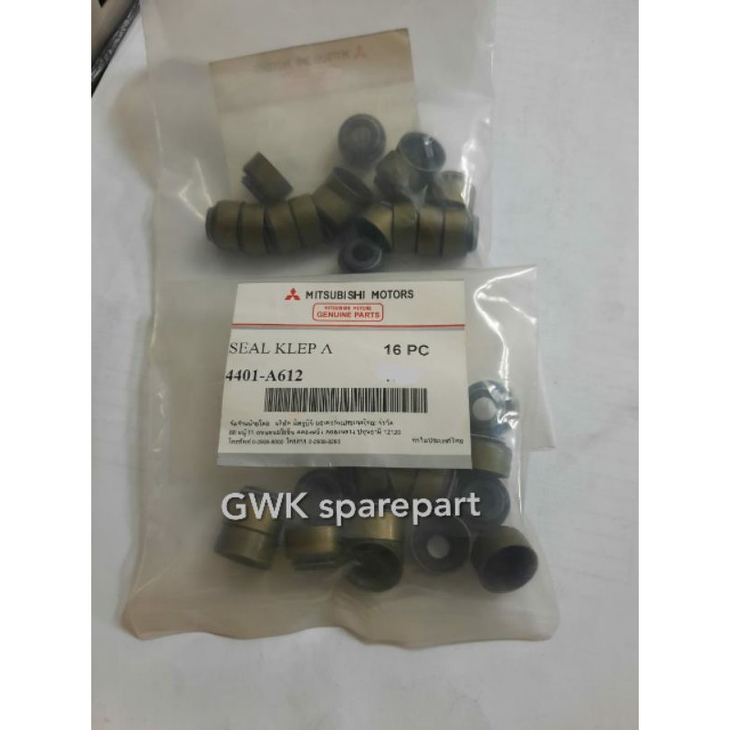 Seal klep 1set (16pc) Mitsubishi Strada Triton Ori
