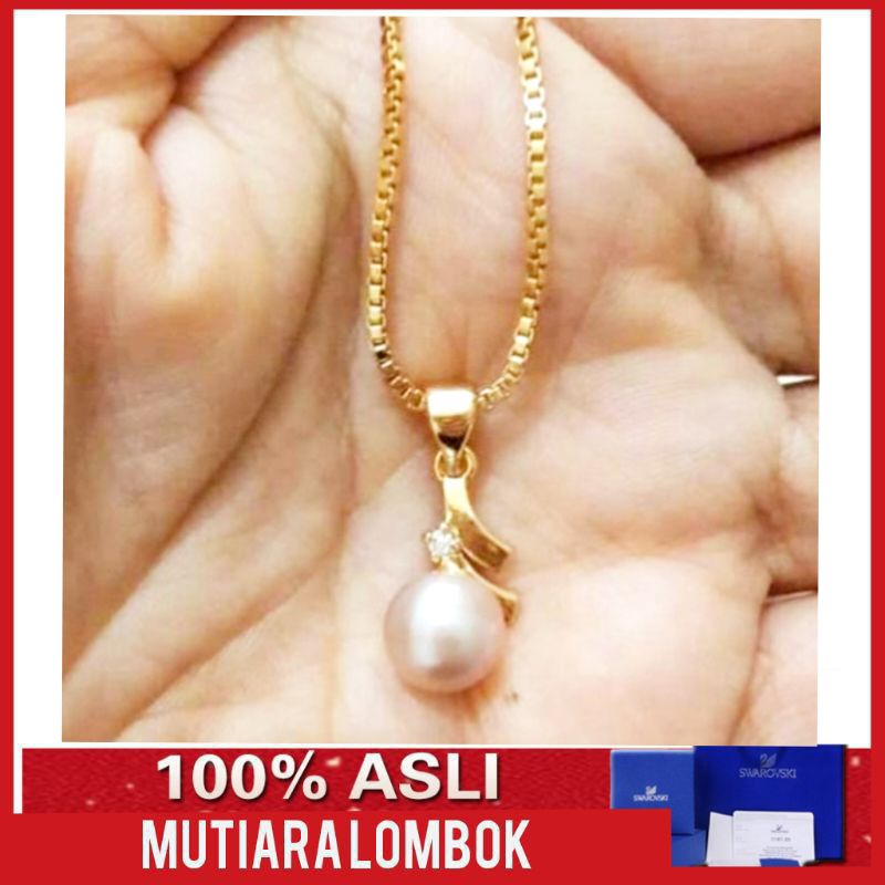 perhiasan kalung mutiara lombok asli kalung mutiara lombok kalung mutiara tawar jewellery pendan