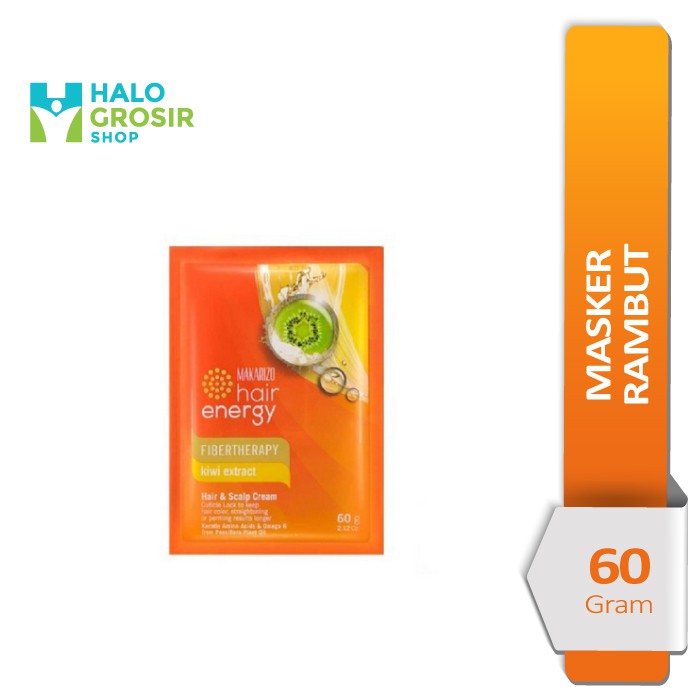 MAKARIZO HAIR ENERGY KIWI EXTRACT / MASKER RAMBUT MAKARIZO / RAMBUT