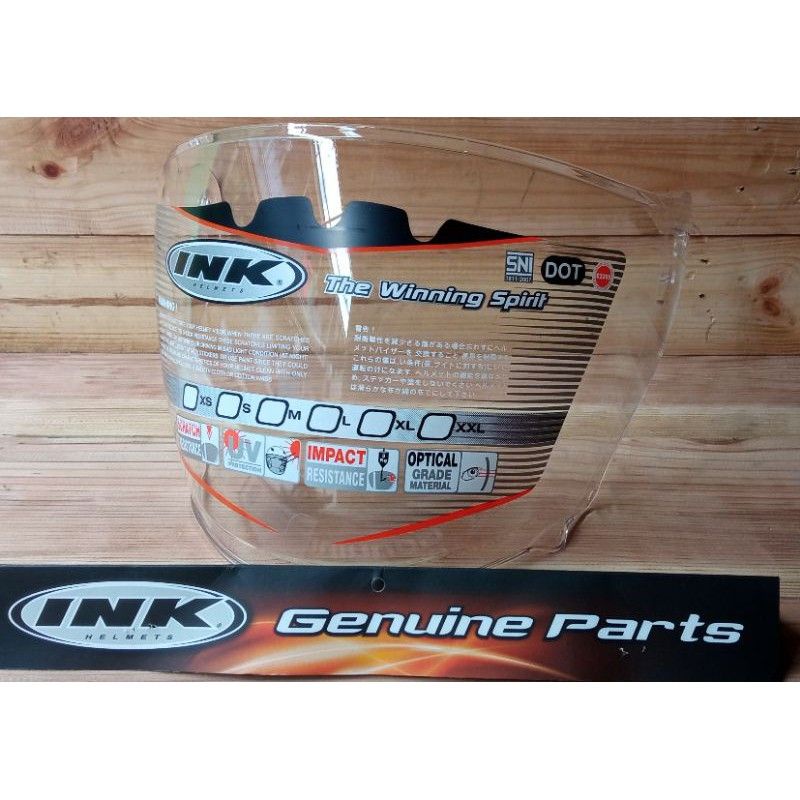 visor helm ink Dinamic / kaca ink Dinamic original