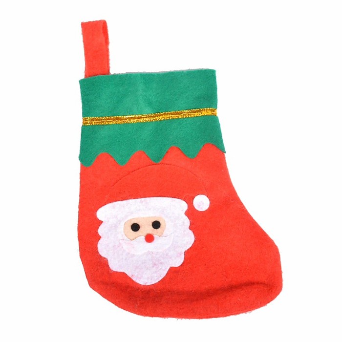 

Kaos Kaki Natal Kecil Gantungan Dekorasi Pohon Natal Christmas Socks - KECIL - SANTA