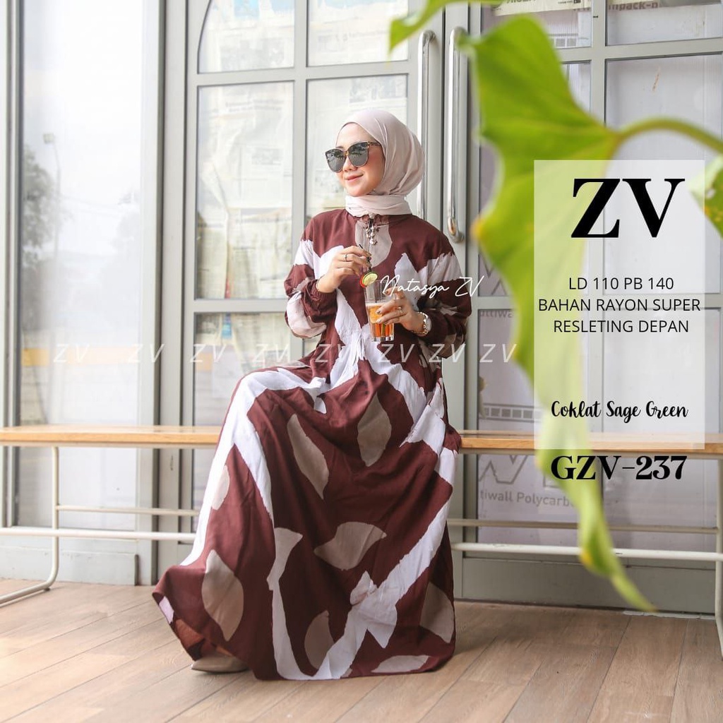 Gamis Twill rayon super zv